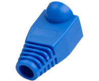 UNITEK Osłona wtyku RJ45, 6 mm, 100 szt. niebieska OT157BL - 748871 - zdjęcie 2